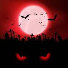 Download Halloween Background With Evil Eyes And Graveyard For Free Halloween Backgrounds Evil Background Beautiful Dark Art