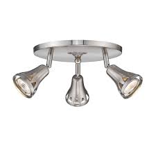Dicilighting Modern 10 3 Light Multi Directional Ceiling Fixture Adjustable Round Track Kits Reviews Wayfair