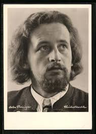 Ansichtskarte Oberammergau, Passionsspiele, Christus-Darsteller Anton  Preisinger: (1950) Manuskript&nbsp;/&nbsp;Papierantiquität