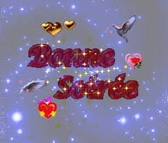 Gif de bonne soirée pour SMS - CARTE DE VŒUX SMS GRATUITE