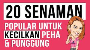 Besok 19/03/2017 genap la si mulut bising ibu tu genap 7bulan. 20 Senaman Popular Kecilkan Punggung Dan Peha Youtube