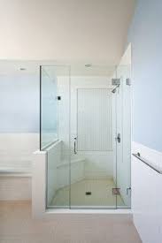 New York Shower Door Contemporary Showers New York New York Shower Door Shower Doors Shower Remodel Half Wall Shower