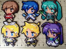 Quick view halloween boo buttons #5 partial kit (cross stitch) $39.49. Vocaloid Perler Bead Sprite Set Meiko Kaito Miku Rin Len Gakupo By Toughturtles Diy Perler Beads Perler Bead Art Perler Beads