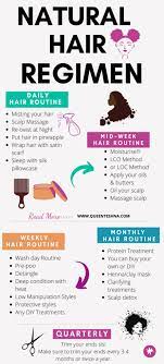 Natural hair care regimen for dry hair. How To Build A Easy Natural Hair Routine For Beginners Queen Teshna