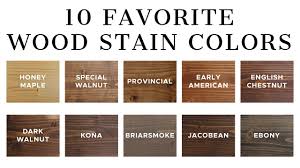Maybe you would like to learn more about one of these? 10 Favorite Wood Stain Colors Youtube