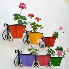 One surefire way to add an embellishment to your home decor is to search for creative and decorative shelves to put up on your walls. Rainbow Wall Mounting Planters With Stands Set Of 6 Wall Hanging Pot Trustbasket