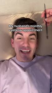 Hilarious Couple Moment: Husband's Eyebrow Appointment