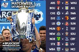 Ne manquez plus un match premier league grace a notre livescore de football anglais. Premier League On Twitter Fixturereleaseday Here S How The Opening Round In The Bpl Shapes Up Http T Co Pdmbbc39gk