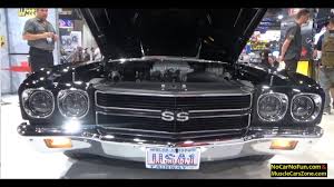 As in 1969, technically, there was no ss 396/ss 454 chevelle (or chevelle ss, malibu ss, or whatever name one want to use) in 1970. Custom Black 1970 Chevrolet Chevelle Ss 454 Red Interior 2016 Sema Show In Las Vegas Youtube