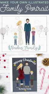 How To Make A Semi Diy Personalized Notepad For School Excuses Illustrated Family Portrait Family Illustration Family Drawing