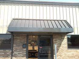 Southeast corner of main & middle. Metal Rear Entrance Awning In Manchester Ct New Haven Awning