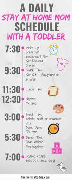 How To Make The Best Stay At Home Mom Schedule In 2020 Mom Schedule Kids Schedule Daily Schedule For Moms