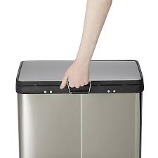 Rated 4.5 out of 5 stars 80 total votes. Cooke Lewis Cleome Brushed Stainless Steel Rectangular Freestanding Kitchen Bin 40l Diy At B Q