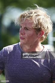 Actor Daniel Roesner gestures during the photocall for the action... News  Photo