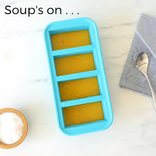 Soup Silicone Freezer Tray By Souper Cubes Video Video In 2020 Soup Cool Kitchen Gadgets Freezer