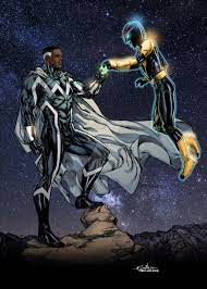The first black superhero in comic books has the looks of sidney poitier, the erudition of a man schooled at the best universities of both this article has been amended to reflect the fact that it was away fans, not west bromwich albion fans, who were jeering black members of the team. Blue Marvel Is The First Black Superhero In The Marvel Universe By Reginald Mckie The Brothers Medium