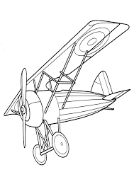 Airplane is a very popular subject for children's coloring pages throughout the world. Coloring Pages Old Aeroplane Coloring Page