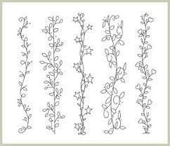 Pretty Borders 1 Hand Embroidery Pattern Hand Embroidery Flowers Embroidery Patterns Vintage Embroidery Flowers Pattern