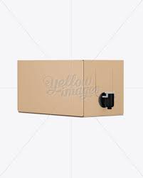 Download Kraft Paper Wine Box Mockup 25 Angle Front View Eye Level Shot In Box Mockups On Yellow Images Object Mockups Box Mockup Design Mockup Free Free Packaging Mockup PSD Mockup Templates