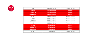 În decembrie 2019 au fost 3 sărbători legale: Tuburi Pentru Tigari ç…§ç‰‡ Facebook