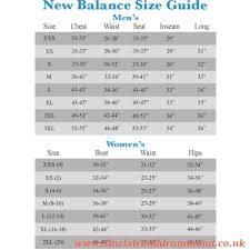 new balance shoe size chart uk best picture of chart