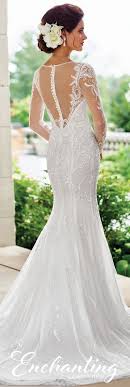 Enchanting By Mon Cheri Fit And Flare Wedding Dress Wedding Dresses Lace Wedding Dresses