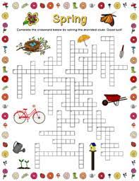 Here is a printable silent consonants crossword puzzle for elementary students around 3rd grade. Spring Crossword Puzzle 40 Clues By Larue Learning Products Tpt