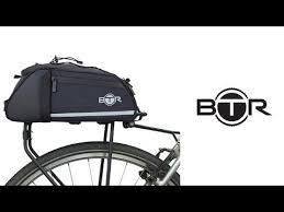 8l Water Resistant Bike Rack Bag By Btr Is An Easy Way Of Storing Amp Your Gear On The Back Of Your Bike Amp Keeping It Bike Panniers Pannier Bag Bike