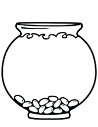 Black And White Pot Clipart Clipart Of Flower Pot Black And White Google Search Fish Bowl Fish Coloring Page Coloring Pages