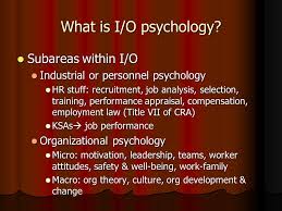 It can be used to improve a company's management style. The 5 W S Of Industrial Organizational I O Psychology Ppt Video Online Download