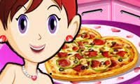Juega juegos de cocinar en y8.com. Juega Gratis A Cocina Con Sara Pizza De San Valentin En Linea En Juegos Com
