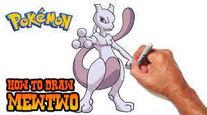 How To Draw Mewtwo Pokemon Youtube Our step by step drawing tutorials guide viewers through each and every line from start to finish.