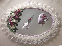 Pin By Viktoria Rahmani On Nisan Tepsisi Wedding Crafts Engagement Decorations Crafts