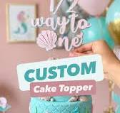 This is how I make my front paper toppers for my cakes ...