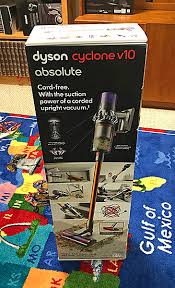 Dyson Cyclone V10 Absolute Stick Vacuum Cleaner Review Sofun Press and hold the trigger for 10 seconds. dyson cyclone v10 absolute stick vacuum