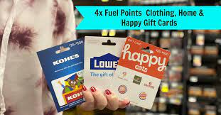 Check spelling or type a new query. 4x Fuel Points On Clothing Home Happy Gift Cards At Kroger 8 12 8 25 Kroger Krazy