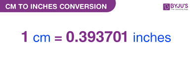 Cm To Inches Converter Convert Cm To Inches Online