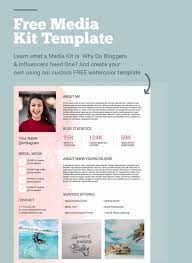 Check spelling or type a new query. What Is A Media Kit Step By Step Guide On How To Create One A Free Designer Template This Life Of Travel