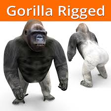 Maybe you would like to learn more about one of these? Rigged Gorilla Rigged 3d Models Game Ready Cgtrader