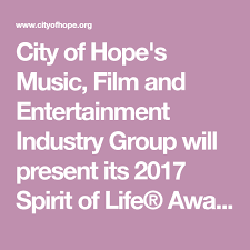 Coran Capshaw Founder Of Red Light Management To Be Honored With City Of Hope S 2017 Spirit Of Life Award