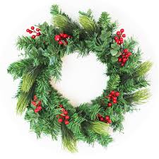 An dem zweig sind rote. Wohaga Weihnachtskranz Joy O50cm Grun Mit Roten Beeren Multistore 2002 Mobel Und Accessoires Online Bestellen