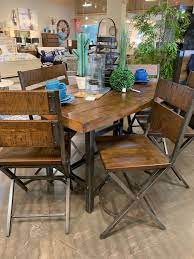 Kavara Counter Height Dining Table And 4 Barstools Ashley Furniture Homestore Counter Height Dining Table Counter Height Dining Sets 5 Piece Dining Set