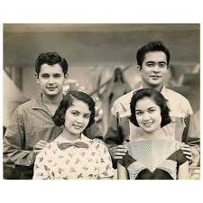 The Youngs Ms Susan Roces Ms Amalia Fuentes Together With Jose Mari Gonzales Juancho Gutierrez Sampaguitapictur Filipino Culture Philippines Jose Rizal