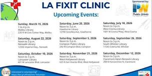 LA Fixit Clinic in Norwalk