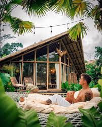 Hammock Chill At The Falcon Bamboo Villa Balilife Jonny Melon Hideout Bali We Know How Hard It Can Be To Cho Outdoor Restaurant Bali Morning Ritual