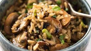 Recette Riz Aux Champignons Recette De Plat Plat Avec Du Riz Recette