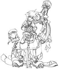 Kingdom hearts coloring pages theotix me best and. Kingdom Hearts 2 Coloring Pages Crazypurplemama