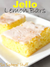 Six Sisters Stuff Family Recipes Food Fun Crafts Lemon Bars Recipe Cake Mix Recipes Desserts