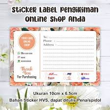 Label terdiri dari beberapa ukuran. Jual Stiker Olshop Label Alamat Pengiriman Sticker Online Shop Kota Depok Amanda Rizkita Tokopedia