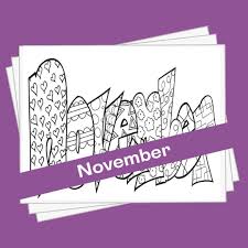 Free November Coloring Pages — Stevie Doodles